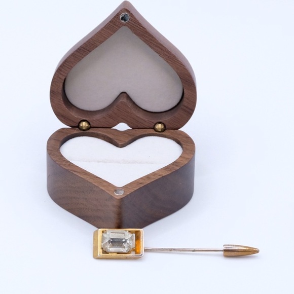 Vintage Rhinestone Stick Pin Brooch - Picture 10 of 15